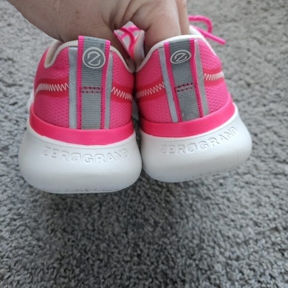 Cole Haan Grand Zero ombre pink white sneakers size 6.5 - Picture 6 of 7